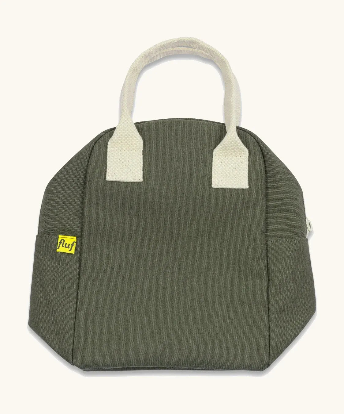 Organic Cotton Zipper Lunch Bag