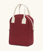 Organic Cotton Zipper Lunch Bag