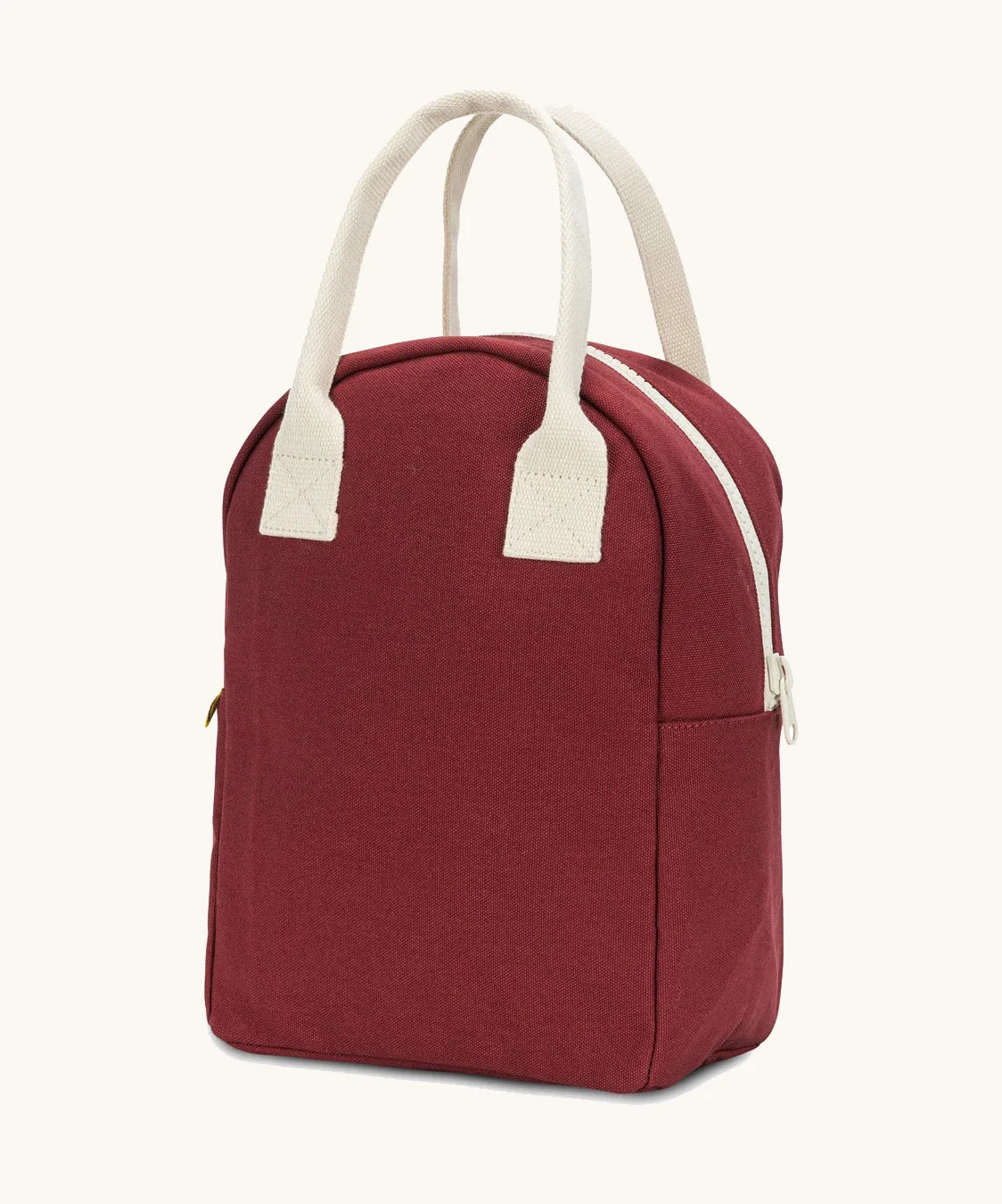 Organic Cotton Zipper Lunch Bag