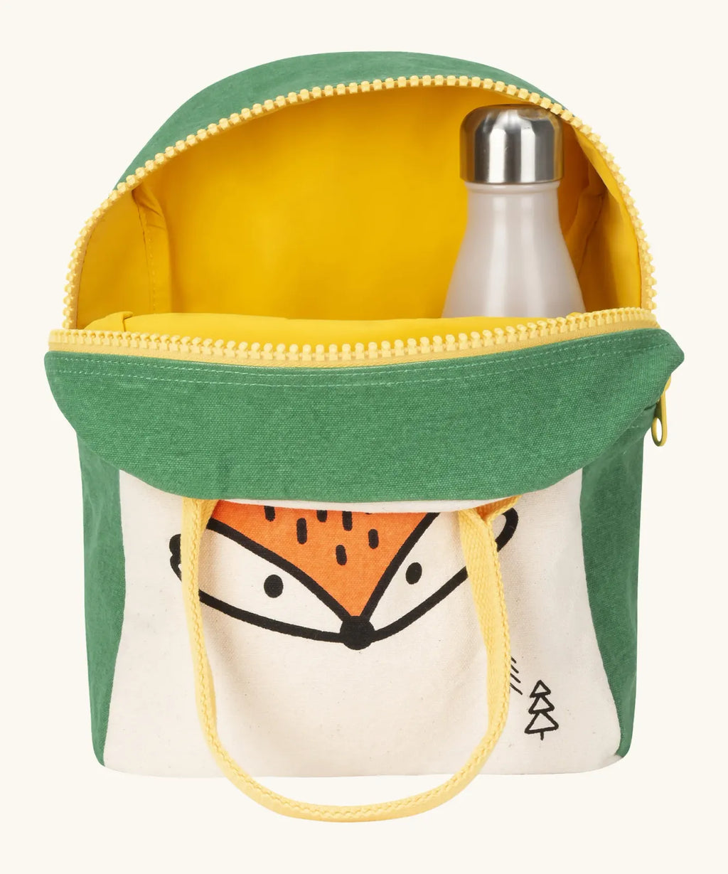 Organic Cotton Zipper Lunch Bag