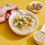 Organic Oatmeal, 48 oz Cracked and Toasted Oats