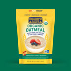 Organic Oatmeal, 48 oz Cracked and Toasted Oats