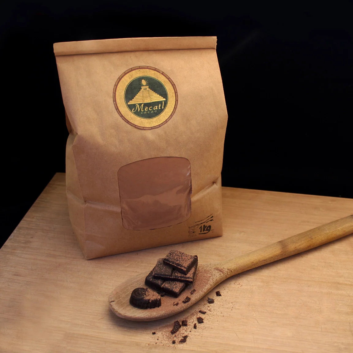 Organic Raw Cacao Powder in 500g, 1kg, or 4kg Sizes