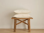 Organic Wool Pillow with Firm, Breathable Support in Standard, Queen, and King Sizes · firm pillow