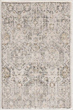 Oriental Area Rug in Moroccan Farmhouse Style, Machine-Woven
