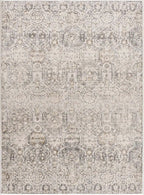 Oriental Area Rug in Moroccan Farmhouse Style, Machine-Woven