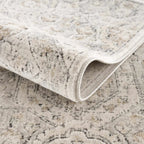 Oriental Area Rug in Moroccan Farmhouse Style, Machine-Woven