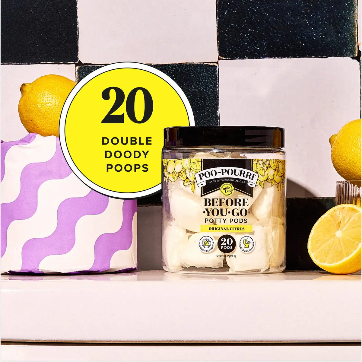 Original Citrus Toilet Bowl Cleaner Pods