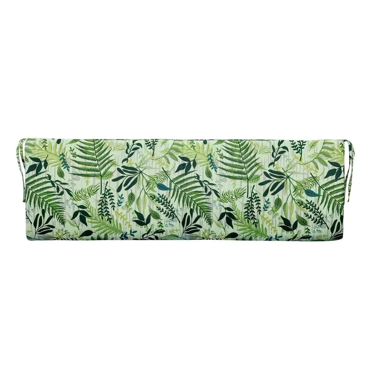 Outdoor Bench Cushion with Ties, Plush Knife-Edge Fill, Weather-Resistant Fabric, Multiple Colors and 36 to 60 — Botany / 60"