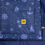 Outdoor Blanket 8' x 8' Water-Resistant Picnic Mat for Camping, Tailgating and Comfortable Group Coverage