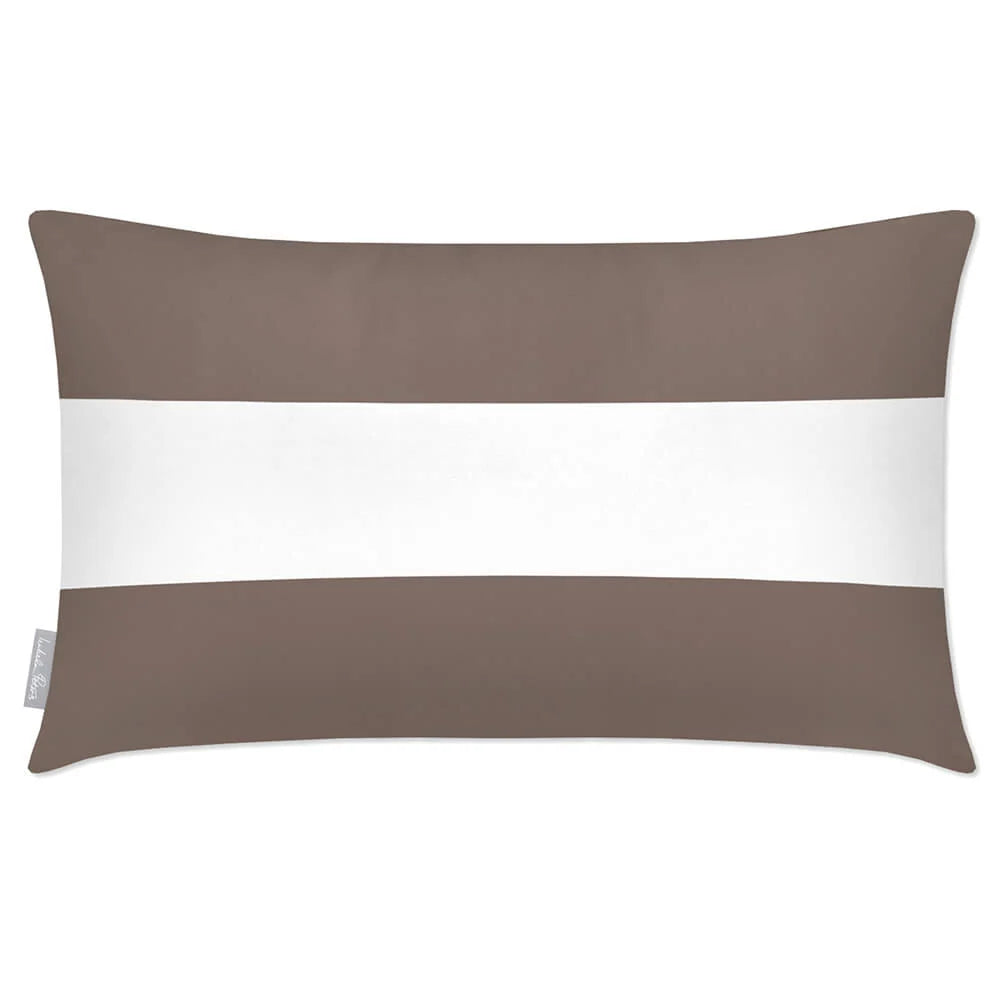 Outdoor Garden Cushion in a Waterpr — Dovedale Stone / 50 x 30 cm / Dovedale Stone / 55 x 35 cm / Dovedale Stone / 60 x 40 cm