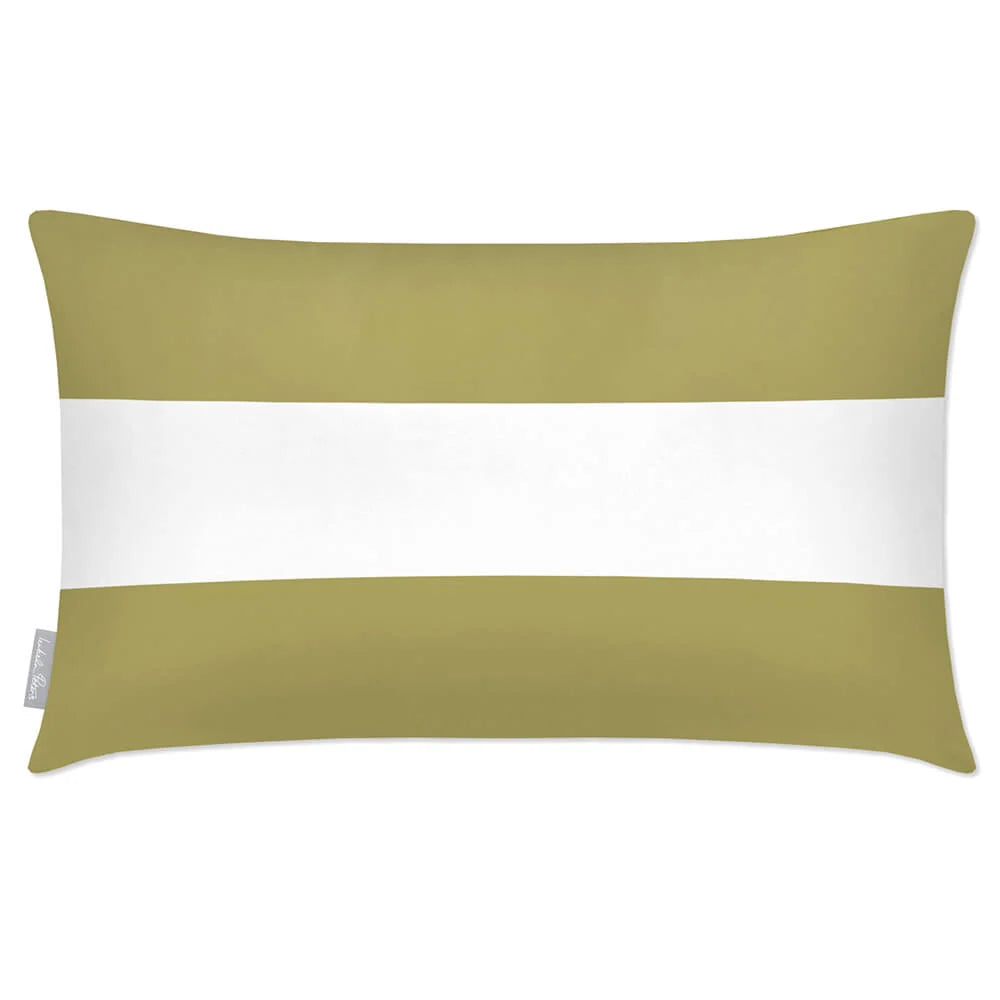 Outdoor Garden Cushion in a Waterproof Recta — Golden Lime / 50 x 30 cm / Golden Lime / 55 x 35 cm / Golden Lime / 60 x 40 cm