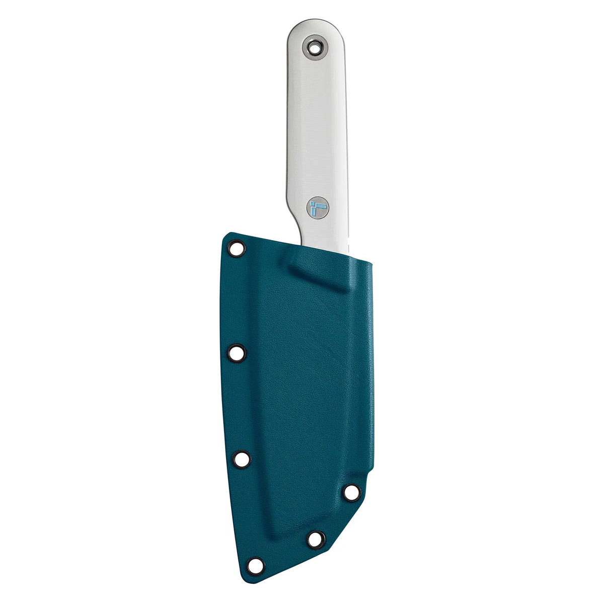 Outdoor Kitchen Knife with a MagnaCut Santoku Blade and Textured G10 Handle for Campsite Meal Prep