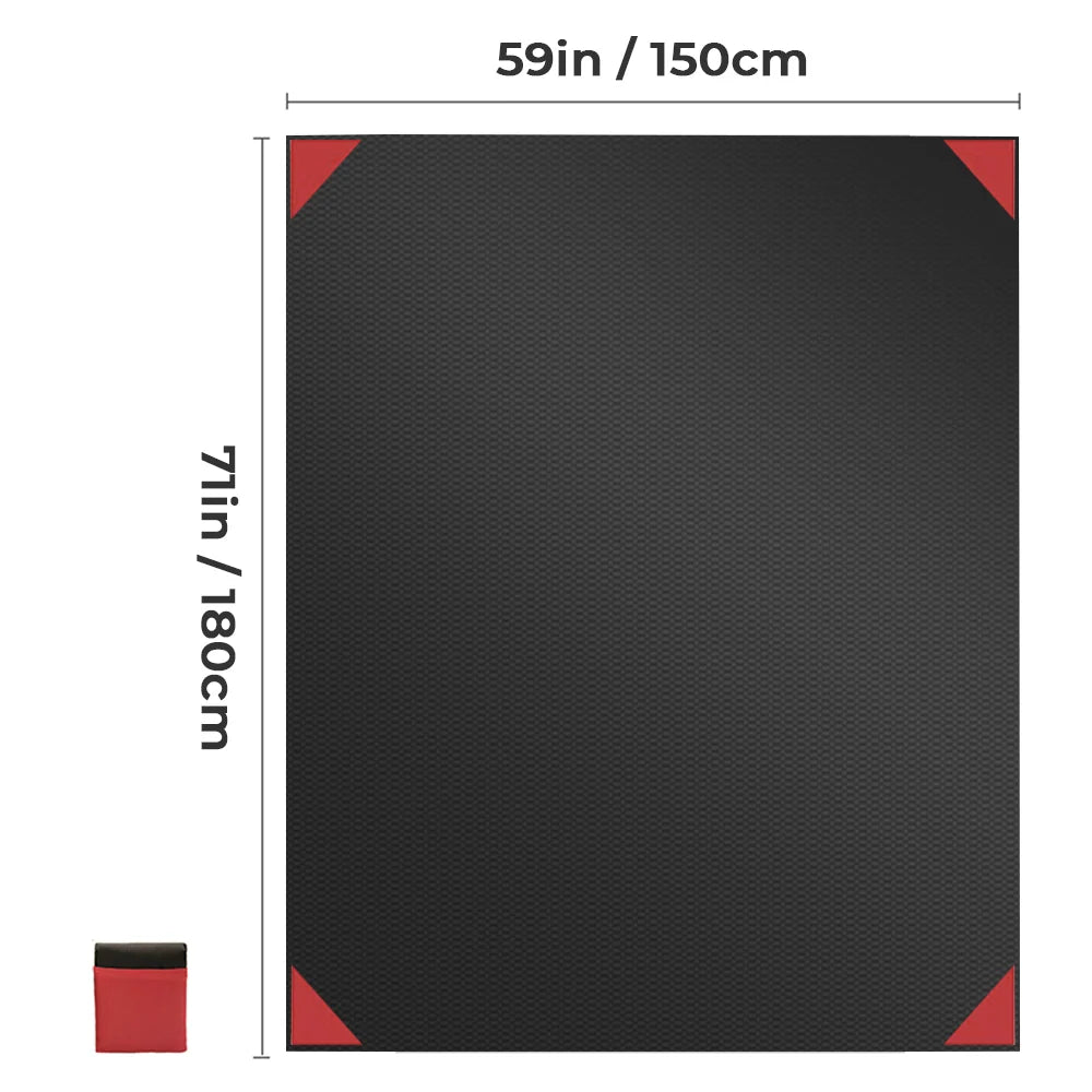 Outdoor Pocket Blanket, Waterproof Sand-Proof Windproof Ground