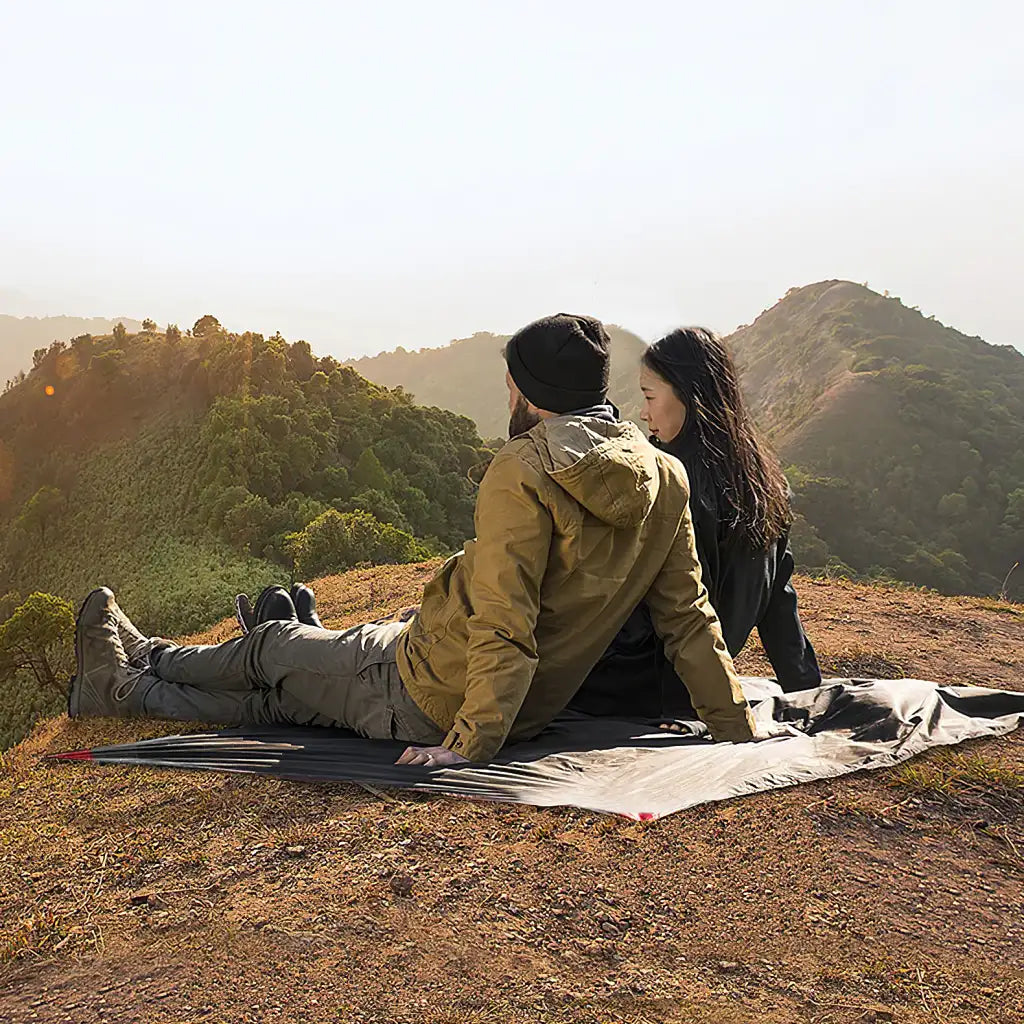 Outdoor Pocket Blanket, Waterproof Sand-Proof Windproof Ground