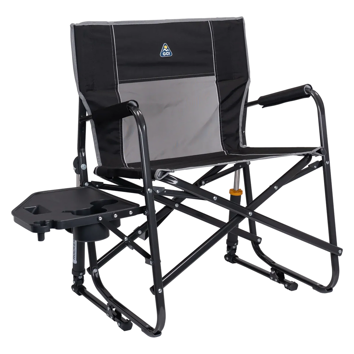 Outdoor Rocking Chair, Black