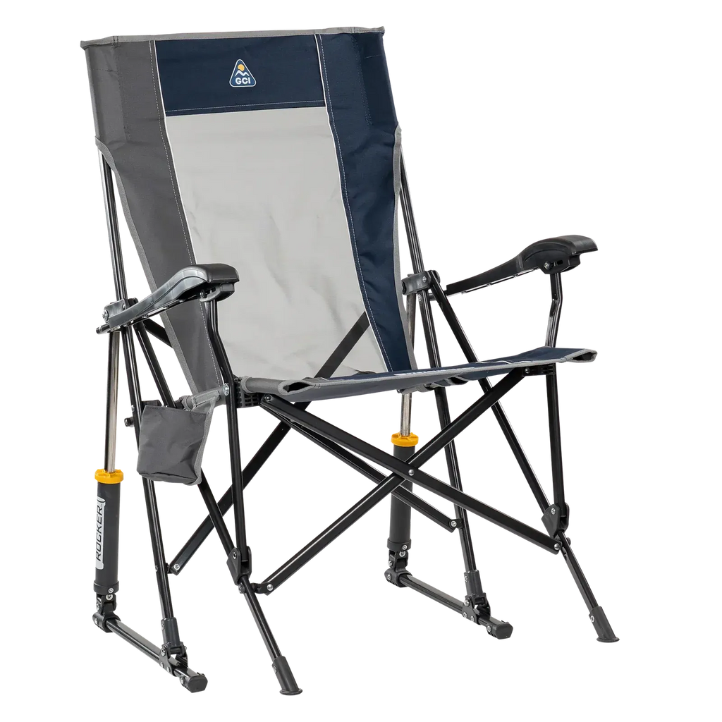 Outdoor Rocking Chair, Indigo
