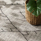 Outdoor Rug in Bohemian Global Style, Machine Woven from 100%