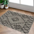 Outdoor Rug in Bohemian Global Style, Machine Woven from 100%