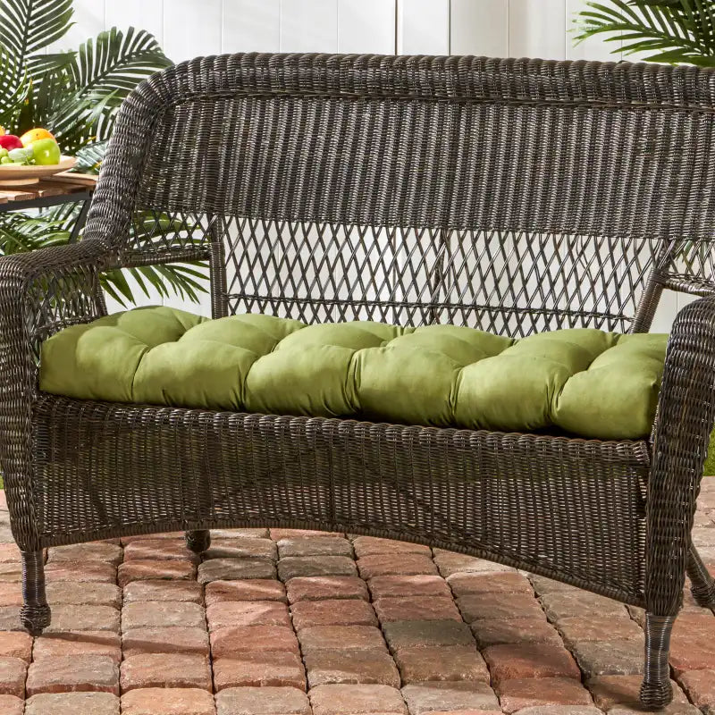 Outdoor Swing and Bench Cushion, 44 x 17 Inches, Fully Reversible