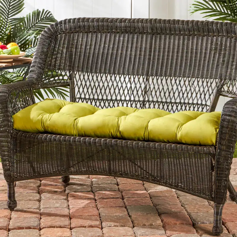 Outdoor Swing and Bench Cushion, 44 x 17 Inches, Fully Reversible
