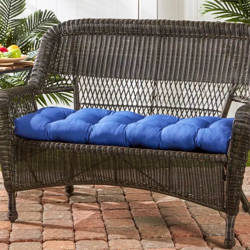 Outdoor Swing and Bench Cushion, 44 x 17 Inches, Fully Reversible