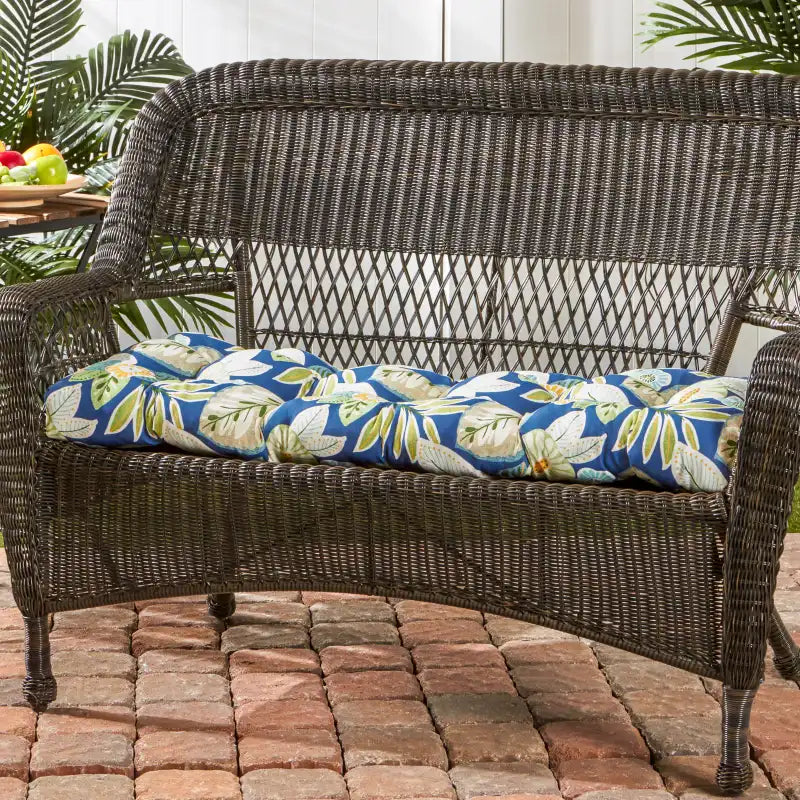 Outdoor Swing and Bench Cushion, 44 x 17 Inches, Fully Reversible