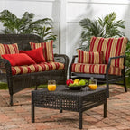 Outdoor Swing and Bench Cushion, 44 x 17 Inches, Fully Reversible