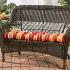 Outdoor Swing and Bench Cushion, 44 x 17 Inches, Fully Reversible