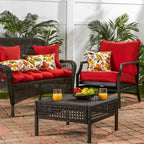 Outdoor Swing and Bench Cushion, 44 x 17 Inches, Fully Reversible