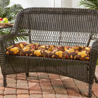 Outdoor Swing and Bench Cushion, 44 x 17 Inches, Fully Reversible