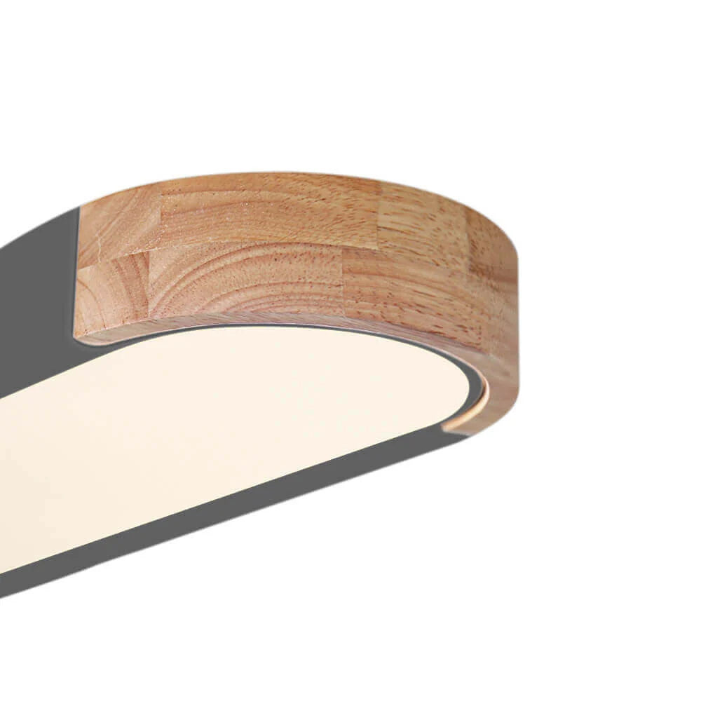 Oval Flush Mount LED Ceiling Light