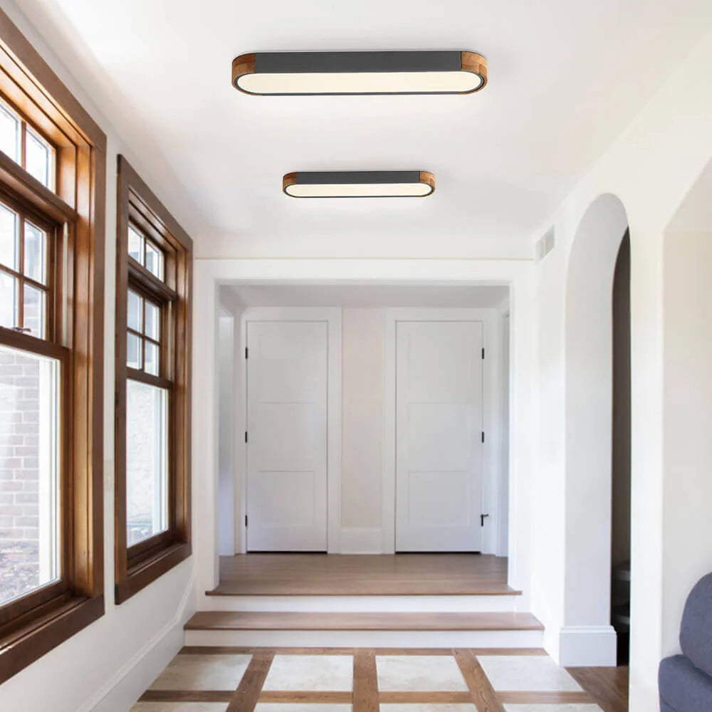 Oval Flush Mount LED Ceiling Light