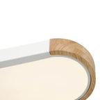 Oval Flush Mount LED Ceiling Light