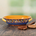 Oval Stoneware Serving Bowl