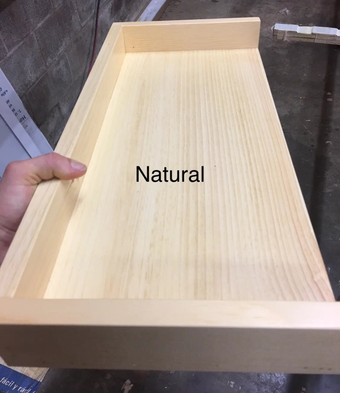 Over the Toilet Ladder Shelf, Natural