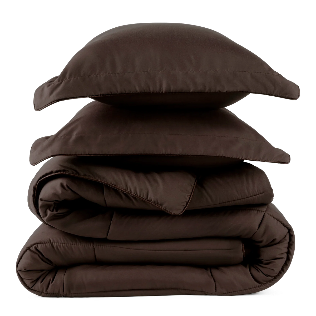 Oversized Comforter Set with Two Pillow Shams for Super Queen, King, Twin XL and Full XL Beds