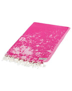 Oversized Fuchsia Turtle Beach Towel in 100% Turkish Organic