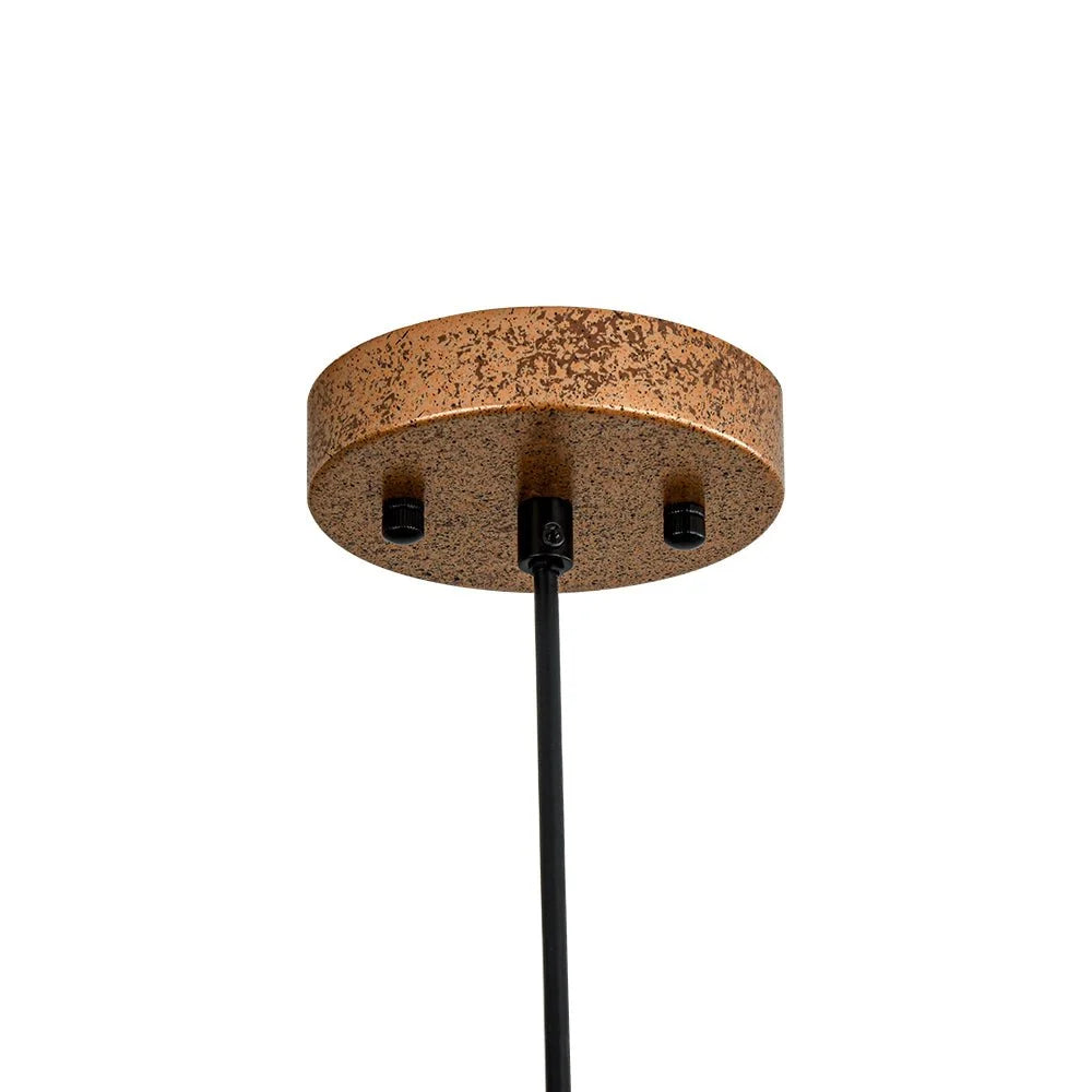 Oversized Metal Dome Pendant Light with Adjustable Cable, Gold-Foiled Interior and Four Size