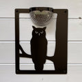 Owl Solar Light Wall Plaque, Solar Plaque ONLY
