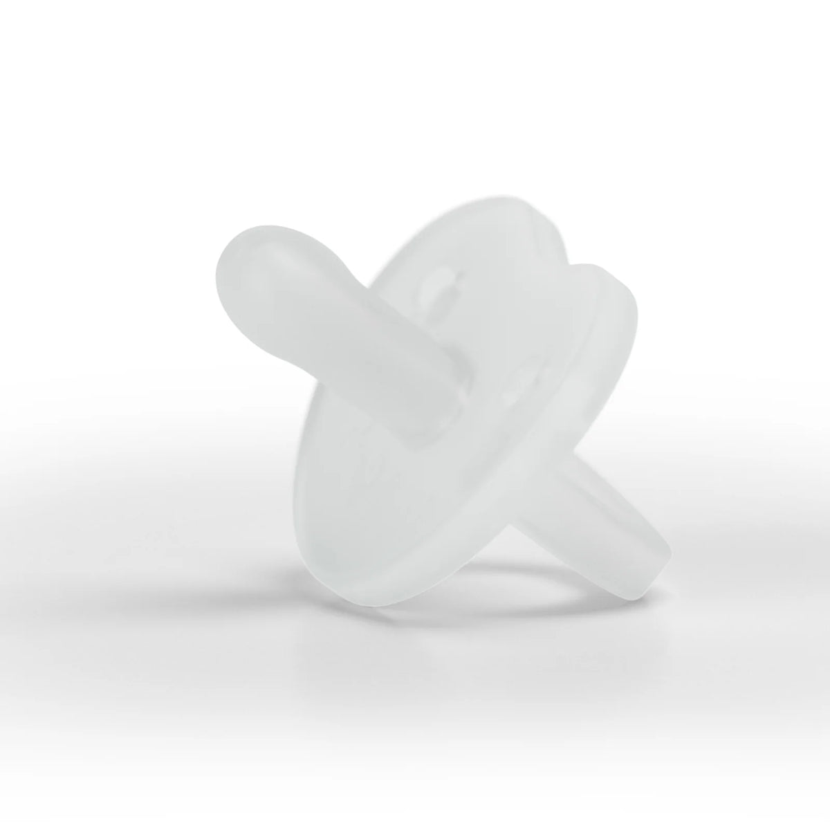 Pacifier and Teether in Frost White