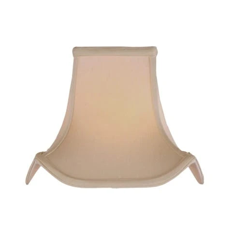 Pagoda Lampshade for — 3.5 x 5" top x 7.5 x 10" bottom x 8" slant / Coffee – Anna Rayon / 4 x 5.5" top x 9.5 x 12" bottom x 1
