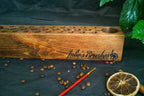 Paint Brush Holder Handmade from Wood