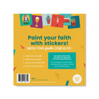 Paint by Sticker Kids Prayer Book with 10 Catholic Art Scenes, Perforated Pages, and Reflective Questions