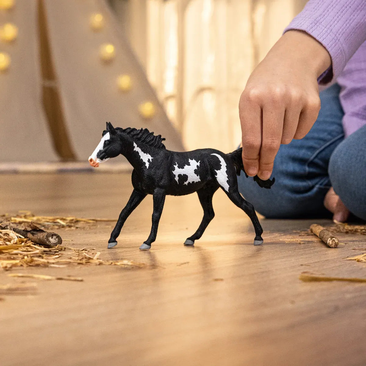 Paint Horse Gelding Figurine