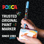 Paint Marker Set of 16 Medium-Tip Markers