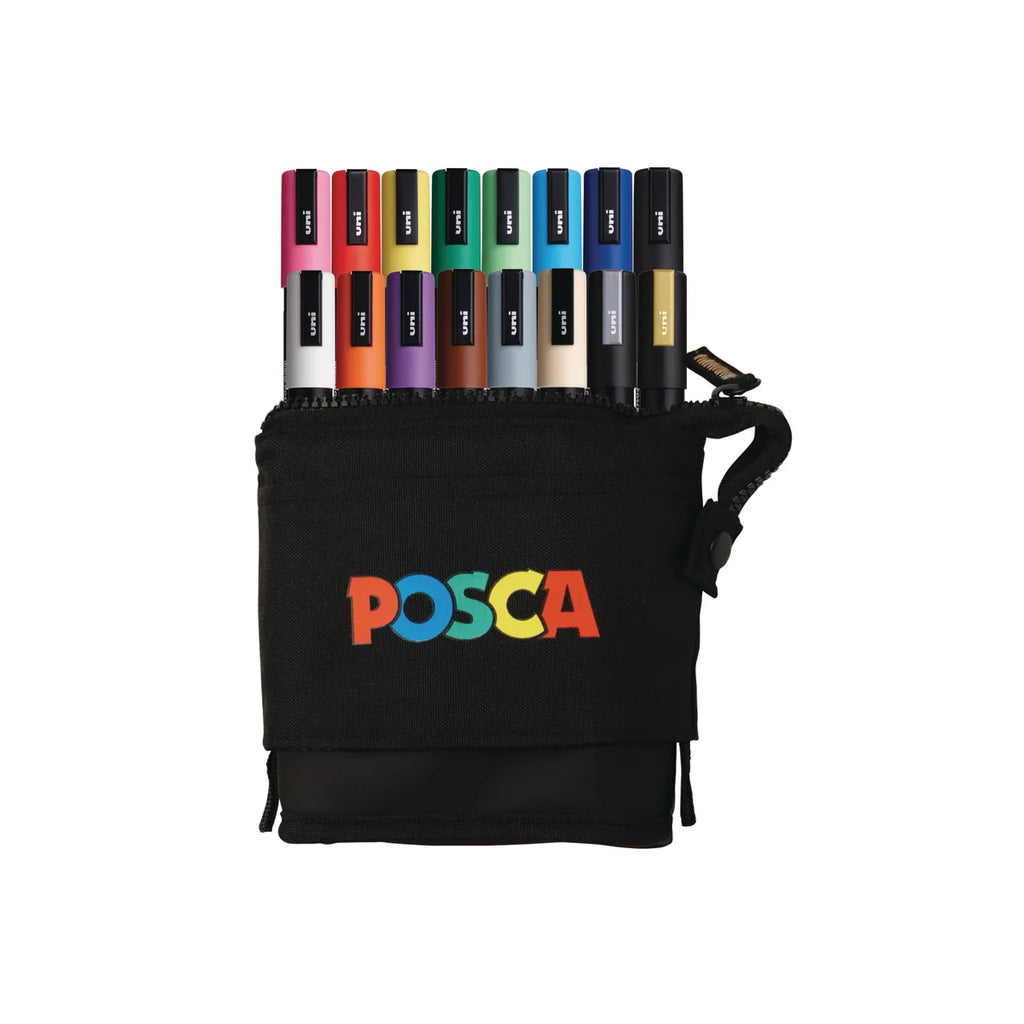Paint Marker Set of 16 Medium-Tip Markers