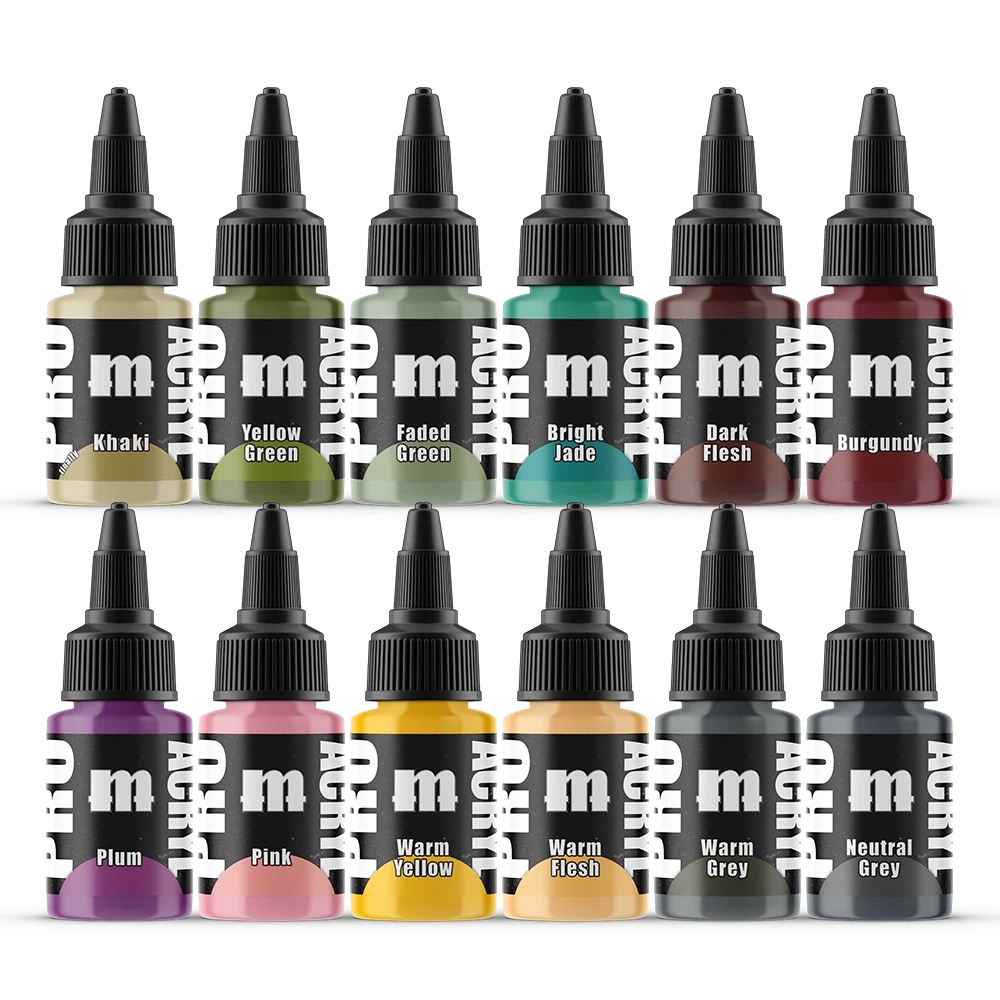 Paint Set with 12 New Colors in 22ml Bottles for Detailed Art and Craft Projects · Includes 12 new colors