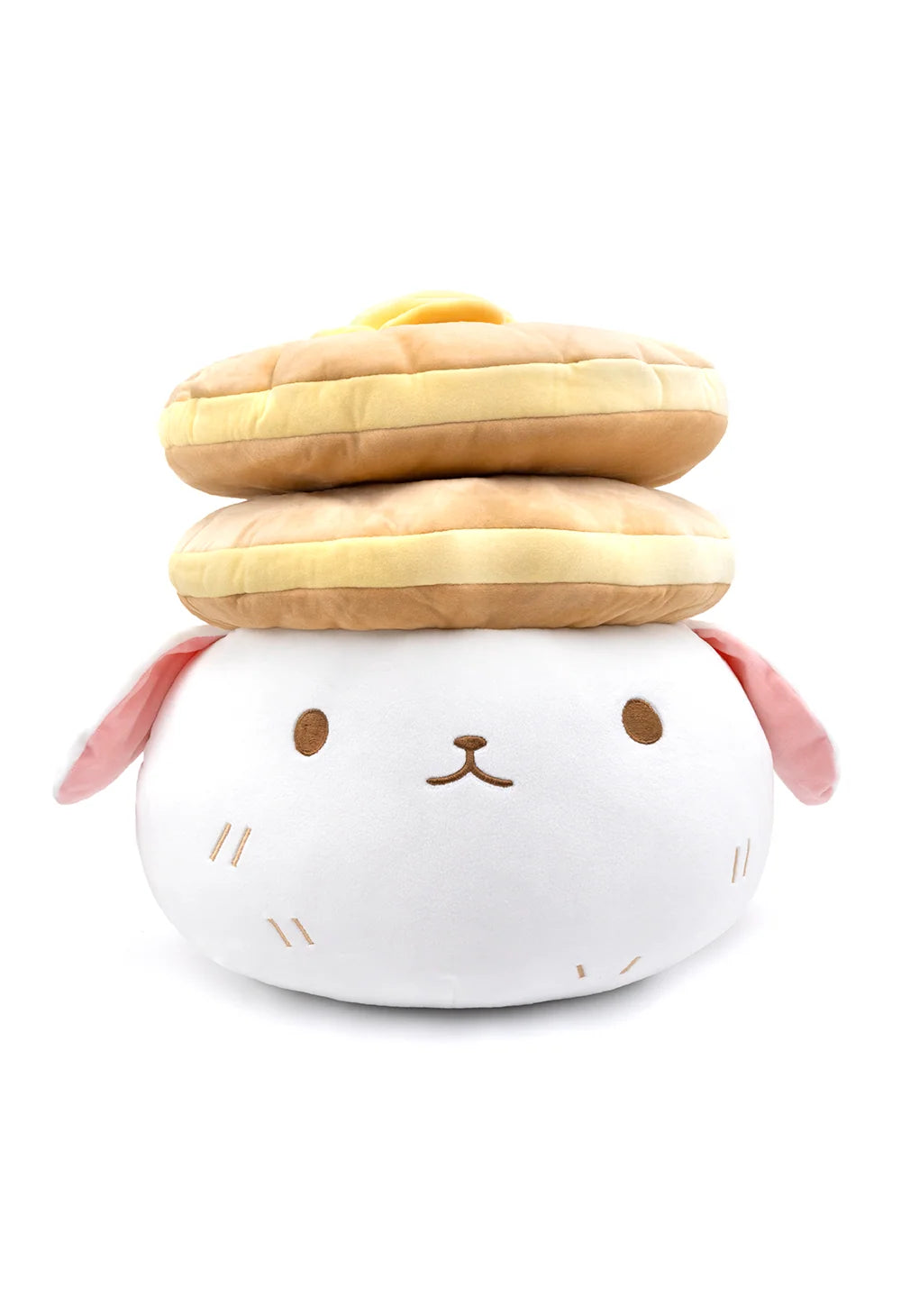 Pancake Bunny Plush Stuffed Animal, Approximately 17 Inches Tall in Polyester and PP Cotton Materials