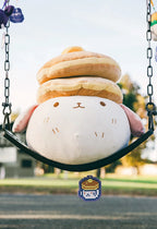 Pancake Bunny Plush Stuffed Animal, Approximately 17 Inches Tall in Polyester and PP Cotton Materials
